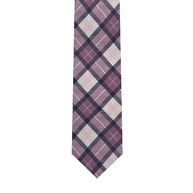 Jacob Alexander Men's Picnic Plaid Neck Tie - Regular Length