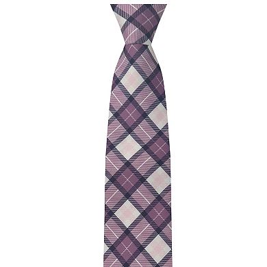 Jacob Alexander Men's Picnic Plaid Neck Tie - Regular Length
