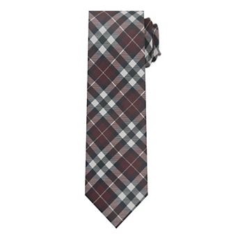 Jacob Alexander Men's Picnic Plaid Neck Tie - Regular Length