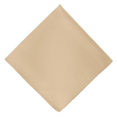 Jacob Alexander Men's Silk Blend Pocket Square - Solid Color