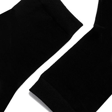 Jacob Alexander Men's Solid Crew Dress Socks - Pair