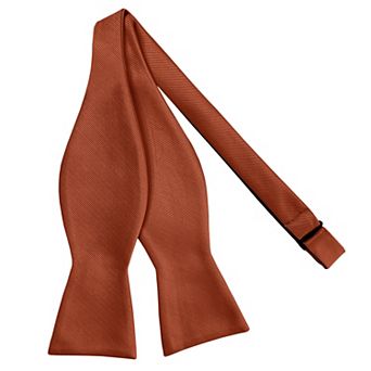 Jacob Alexander Men's Silk Blend Traditional Freestyle Self-Tie Bow Tie - Solid Color