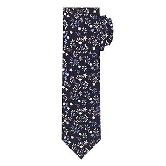 Jacob Alexander Men's Ditsy Floral Neck Tie - 2.5" Slim Width