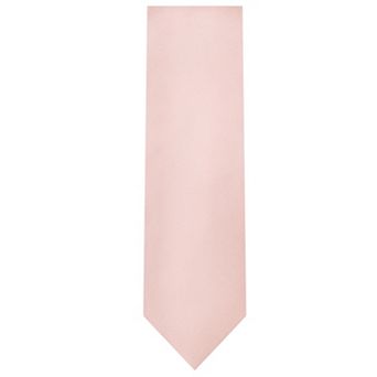 Jacob Alexander Men's Silk Blend Neck Tie - Solid Color, 2.5" Slim Width