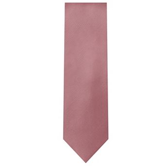 Jacob Alexander Men's Silk Blend Neck Tie - Solid Color, 2.5" Slim Width