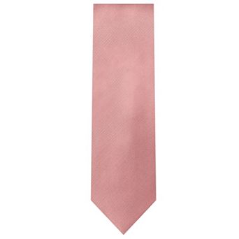 Jacob Alexander Men's Silk Blend Neck Tie - Solid Color, 2.5" Slim Width