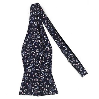 Jacob Alexander Men's Ditsy Floral Traditional Freestyle Self-Tie Bow Tie