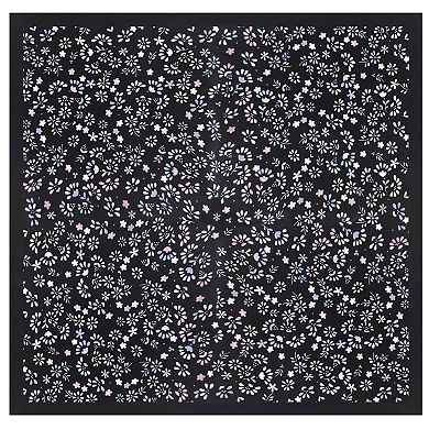 Jacob Alexander Men's Ditsy Floral Pocket Square Handkerchief