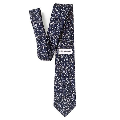 Jacob Alexander Men's Ditsy Floral Neck Tie - Regular Length