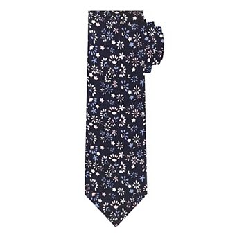 Jacob Alexander Men's Ditsy Floral Neck Tie - Regular Length