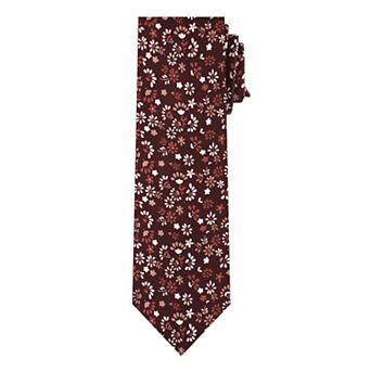 Jacob Alexander Men's Ditsy Floral Neck Tie - Regular Length