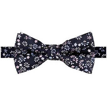 Jacob Alexander Men's Ditsy Floral Pre-Tied Adjustable Bow Tie