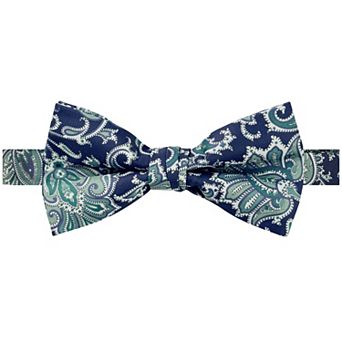 Jacob Alexander Men's English Paisley Pre-Tied Adjustable Bow Tie
