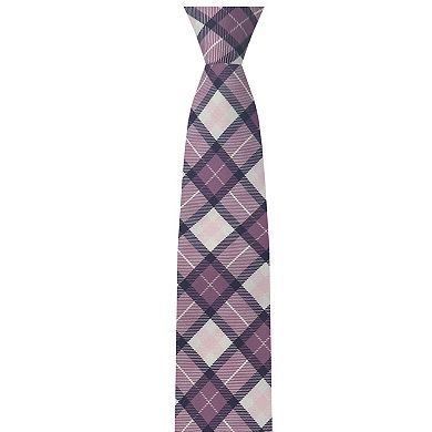 Jacob Alexander Men's Picnic Plaid Neck Tie - 2.5" Slim Width