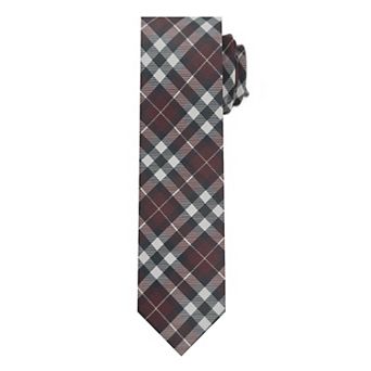 Jacob Alexander Men's Picnic Plaid Neck Tie - 2.5" Slim Width