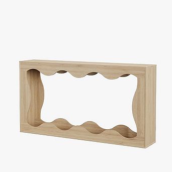 63" Long Farmhouse Console Table w/Storage,Narrow Entryway Sofa Table for Hallway,Foyer&Living Room