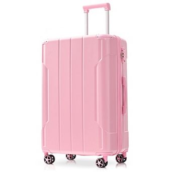 24-inch Expandable Spinner Luggage Lightweight ABS Suitcases