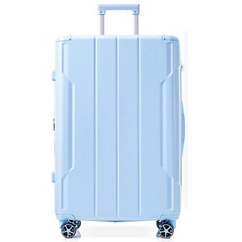 24-inch Expandable Spinner Luggage Lightweight ABS Suitcases