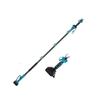 2-in-1 Cordless Electric Pruning Shears with Pole, 21V 4.0Ah, 13FT Reach