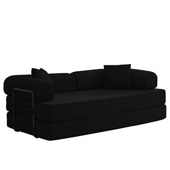 78.7"W Convertible Folding Mattress Couch