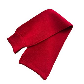 Women's Soft Knit Scarf with Pull-Through Loop Design Cozy Textured Fabric 29.5x7in