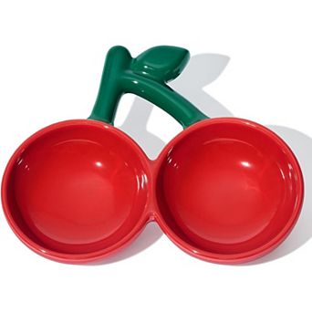 Ceramic Pet Bowl Tilted Design Pet Feeder for Food and Water Anti Vomit Cat Bowls