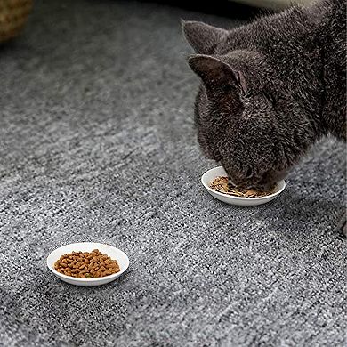 Cute Cat Ceramic Sauce Dish,Mini Side Seasoning Dish,Condiment Dishes