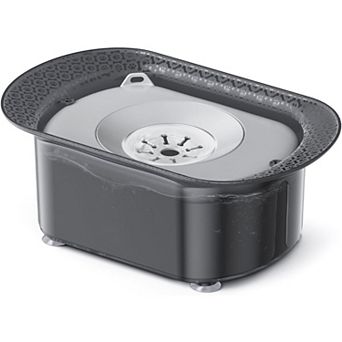 Dog Water Bowl, 2.2L No Spill Water Bowl for Dogs,with Suction Cup Foot Pad Reduce Refill