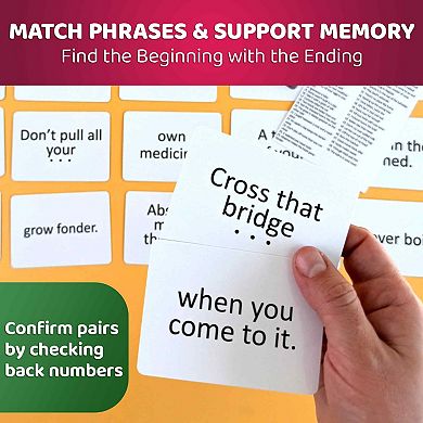 QUOKKA Elderly Memory Games 202 Expression Cards for Alzheimer's or Dementia Activities for Seniors