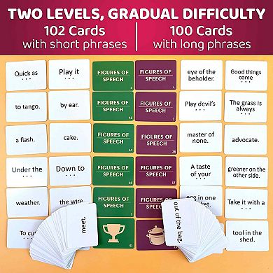 QUOKKA Elderly Memory Games 202 Expression Cards for Alzheimer's or Dementia Activities for Seniors