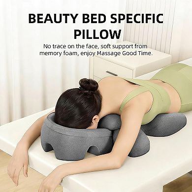 Face Down Pillow,Chest and Face Support Sleep Pillow, Is Suitable for Massage, SPA and Sleep
