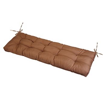 Bench Seat Cushion Non-Slip, Waterproof Long Chair Cushion with Ties