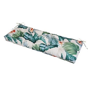 Bench Seat Cushion Non-Slip, Waterproof Long Chair Cushion with Ties