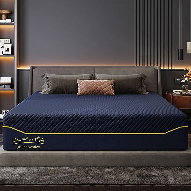 Yardgrace Mattress 12 Inch Cooling Gel Infused Memory Foam Mattress