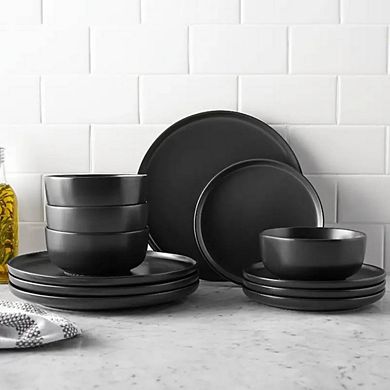 Round Easy-to-Clean Dinnerware Set