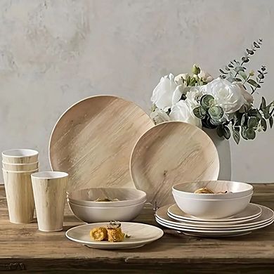 Woodland Melamine Dinnerware Set