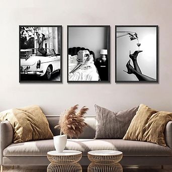 Black And White Vintage Wall Art