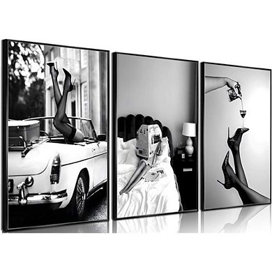 Black And White Vintage Wall Art