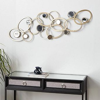 Metal Geometric Home Wall Art