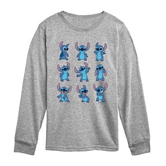 Boys 8-20 Disney's Lilo & Stitch Moods Long Sleeve Graphic Tee