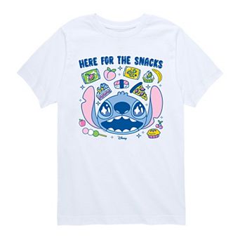 Boys 8-20 Disney's Lilo & Stitch Here For The Food Graphic Tee