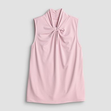 Women's Nine West Neck Twist Detail Top
