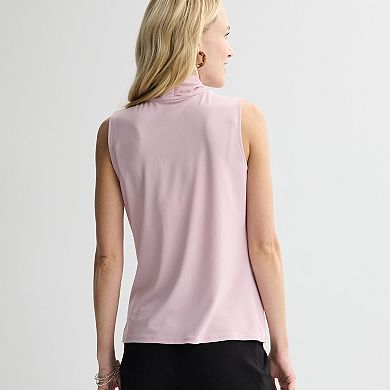 Women's Nine West Neck Twist Detail Top