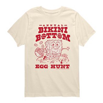 Boys 8-20 SpongeBob SquarePants Annual Bikini Bottom Egg Hunt Graphic Tee