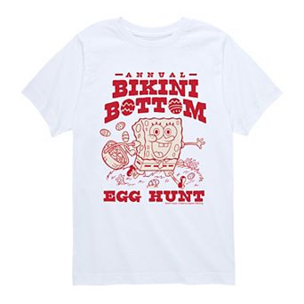 Boys 8-20 SpongeBob SquarePants Annual Bikini Bottom Egg Hunt Graphic Tee