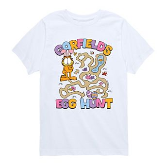 Boys 8-20 Garfield's Egg Hunt Graphic Tee