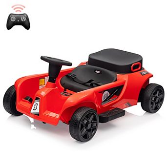 24V 2-Seater Kids Ride On Car w/Remote, Dual 120W Motors, 2×7Ah Battery, Storage Box, Music