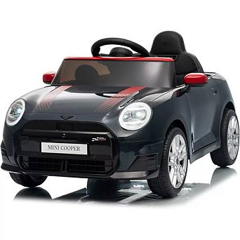 12V Licensed BMW MINI Ride On Car for Kids with 4.0 G Remote Control, LED Lights & Music, 3 Speeds