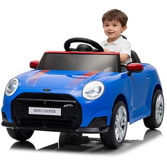 12V Licensed BMW MINI Ride On Car for Kids with 4.0 G Remote Control, LED Lights & Music, 3 Speeds