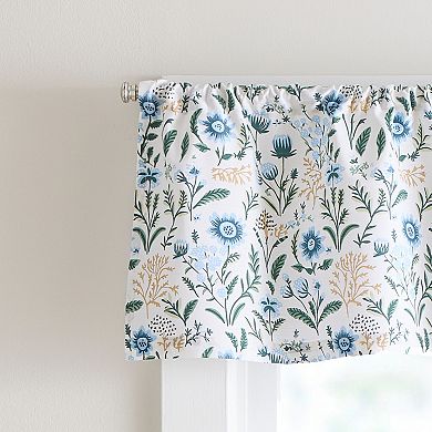 Curtainworks Lena Floral Tier Curtain Set